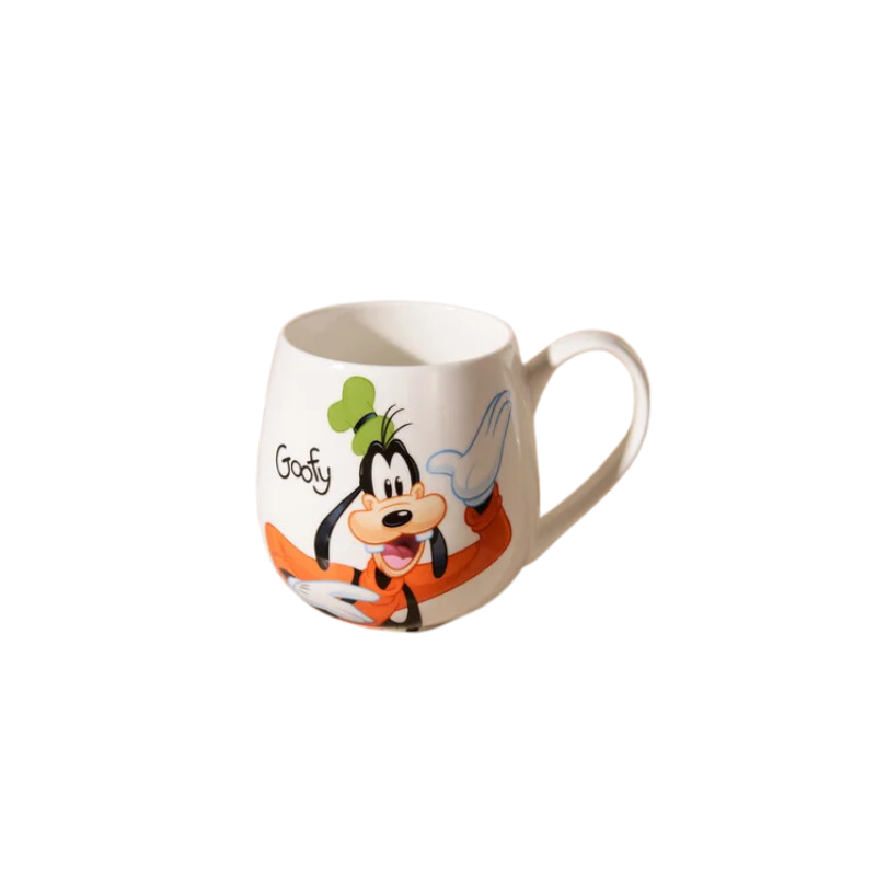 Caneca para bebidas dos desenhos animados Disney  mickey mouse, minnie, pateta, pato donald,