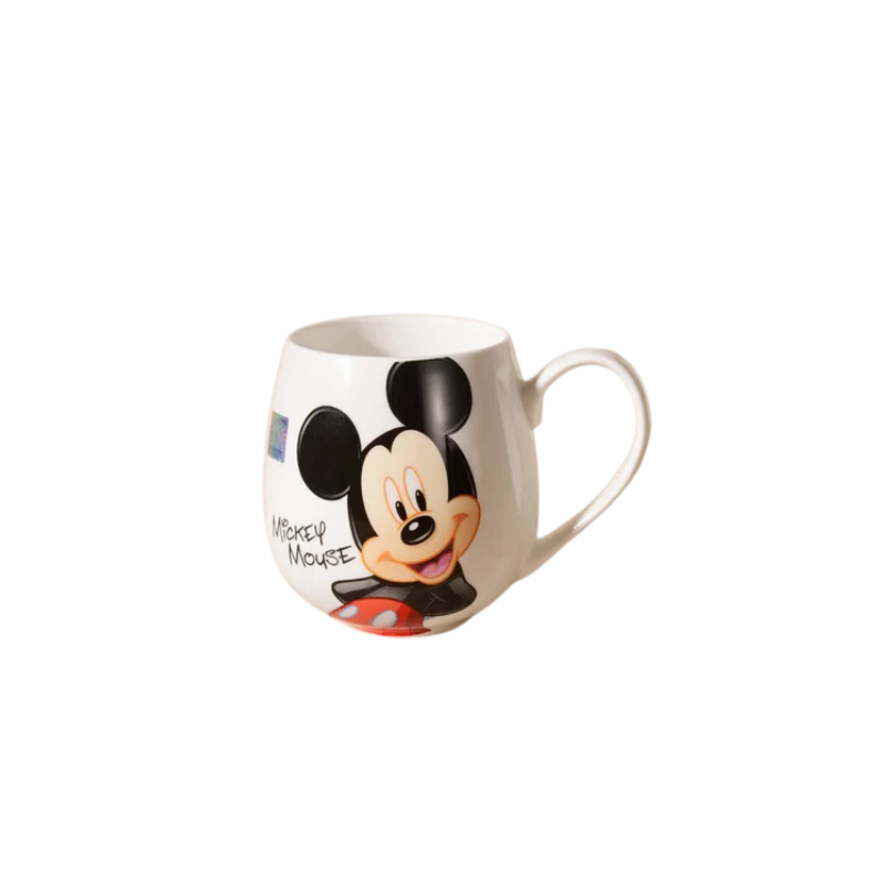 Caneca para bebidas dos desenhos animados Disney  mickey mouse, minnie, pateta, pato donald,