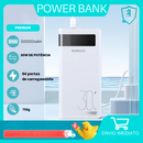 Power Bank 30000 Mah | Powerbank Grande Capacidade | 30W | Premium