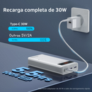 Power Bank 30000 Mah | Powerbank Grande Capacidade | 30W | Premium
