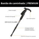Bastão De Caminhada Com Amortecedor | Bastão Premium