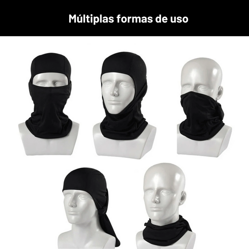 Bala Clava | Touca Ninja | Balaclava Premium | Kit Com 02 Un | Preto