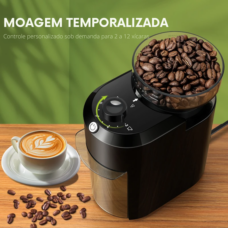 Máquina Moedor De Café Elétrico