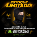 Balaclava Térmica Premium UV — Preto