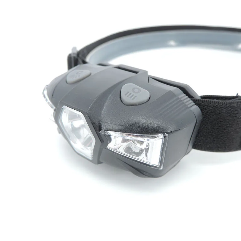 Lanterna de cabeça  300LM com luz vermelha