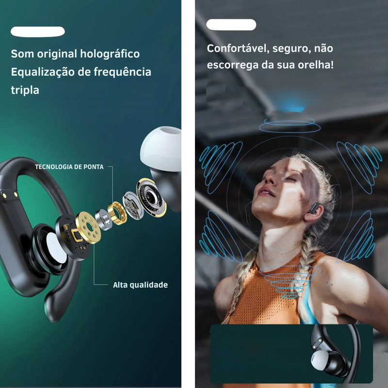 Fone De Ouvido Bluetooth | Produto Premium