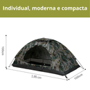 Barraca Camping Ultraleve | 2 Portas | 1500mm | Apenas 1.050g