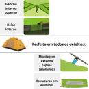 Barraca Camping  Naturehike 3000mm Alumínio  Premium