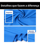 Tecido respirável e absorção de umidade