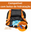 Mochila 40L compatível com bolsa de hidratação