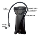 Refil de Hidratação 3 L — Preto, Bocal com Válvula On/Off