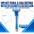 Tira lubrificante indicada para peles sensíveis