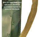 Escala de capacidade impressa
