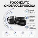 Ângulo ajustável até 180°