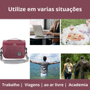 Bolsa térmica em várias situações