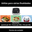 Bolsa térmica em várias situações