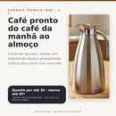 Café pronto do café da manhã ao almoço
