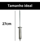Comprimento total de 27 cm