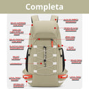 Mochila 40L beje recursos