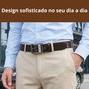 Cinto marrom no dia a dia