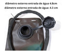 Refil de Hidratação 3 L — Preto, Bocal com Válvula On/Off