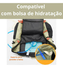 Mochila 40L compatível com bolsa de hidratação