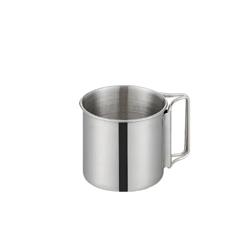 Caneca de acampamento copo titânio utensílios 250ML