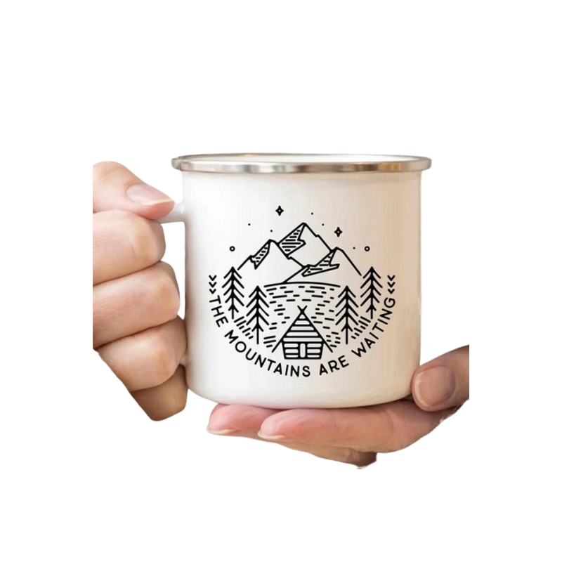 Caneca 360ml A montanha está esperando