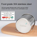 Caneca de acampamento copo titânio utensílios 250ML