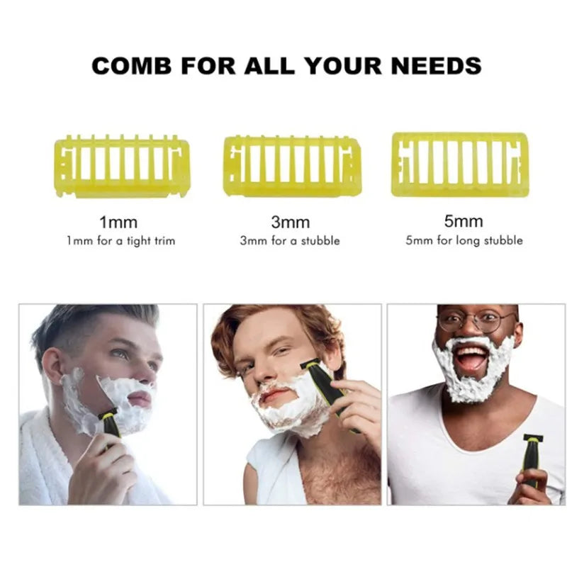 Barbeador elétrico para homens profissional aparador de barba sem fio navalha corpo trimer usb recarregável rosto masculino máquina de barbear cabelo