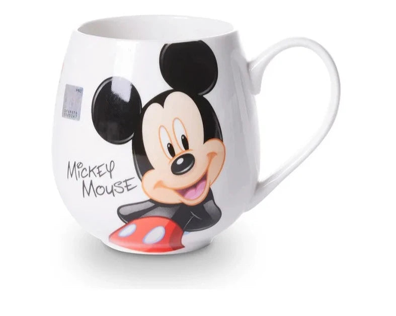 Caneca para bebidas dos desenhos animados Disney  mickey mouse, minnie, pateta, pato donald,
