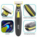 Barbeador elétrico para homens profissional aparador de barba sem fio navalha corpo trimer usb recarregável rosto masculino máquina de barbear cabelo