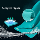 Toalha de secagem rápida portátil ultraleve 30g respirável toalha de banho praia acampamento caminhadas 40x80cm