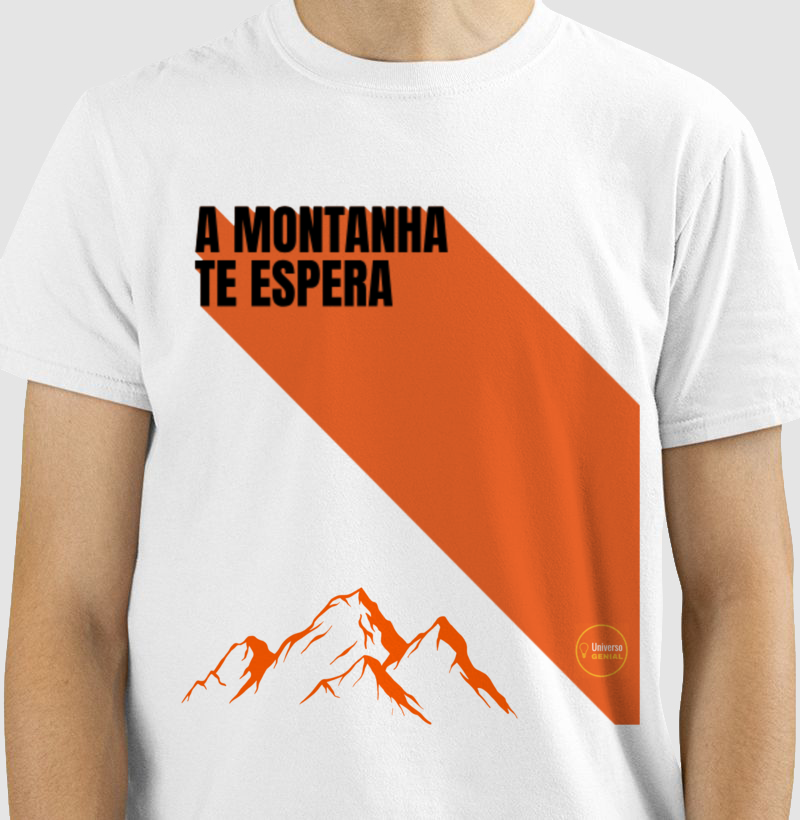 Camiseta A MONTANHA TE ESPERA