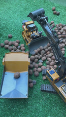 Trator Escavadeira De Controle Remoto | Brinquedo Premium